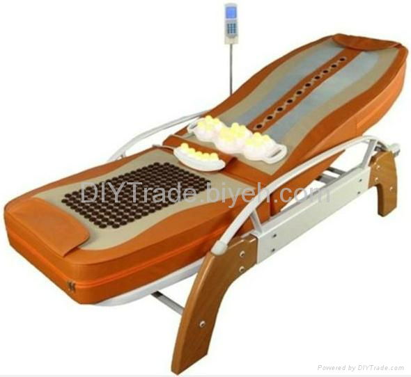 ceragem therapy jade roller massage bed with back lifting