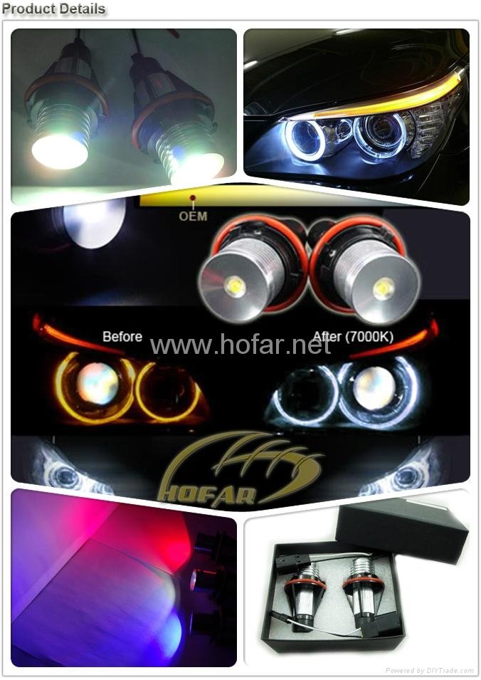 3W LED Angel Eyes for BMW  3