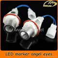 7W White CREE LED Halo Ring for BMW