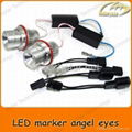 10W white cree led halo ring for BMW