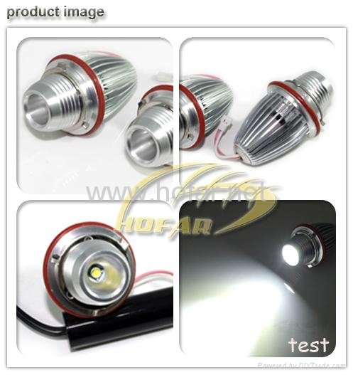 10W White CREE LED Halo Ring for BMW  3