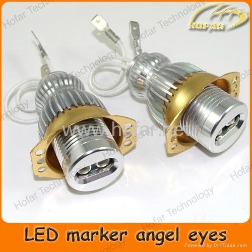 10W CREE LED Angel Eyes for BMW E90 Saloon E91 Touring No CANBUS Error