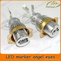 10W CREE LED Angel Eyes for BMW E90 Saloon E91 Touring No CANBUS Error 1