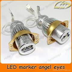 10W CREE LED Angel Eyes for BMW E90 Saloon E91 Touring No CANBUS Error