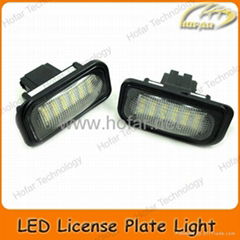 LED Number License Plate Lamp for Mercedes-BENZ W203 4D Sedan  