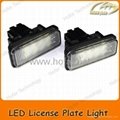 LED Number License Plate Lamp for Mercedes-BENZ W203 Estate (5 door), W211, W219