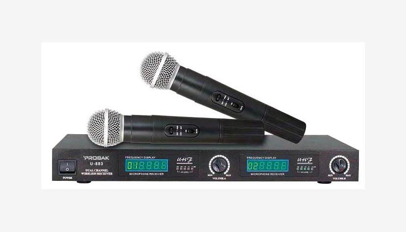 VHF wireless microphone  U-883