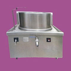 Commercial integrated soup stove