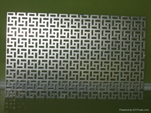 Aluminum perforated metal sheet 2