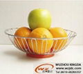 Chrome wire fruit bowl 3