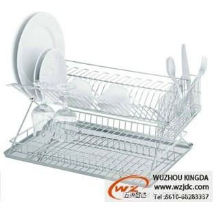 stainless steel Kitchen plate rack  2