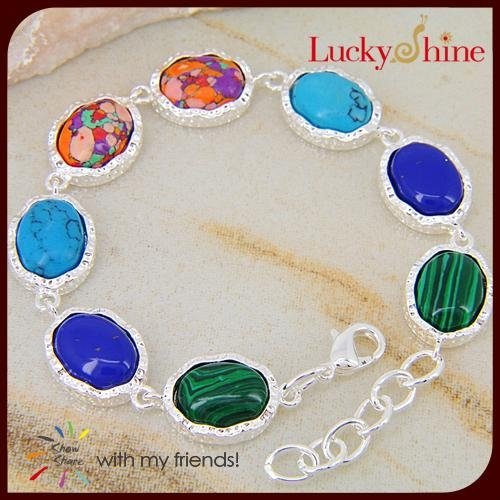 colorful turquoise novel design bracelets hot sale  3