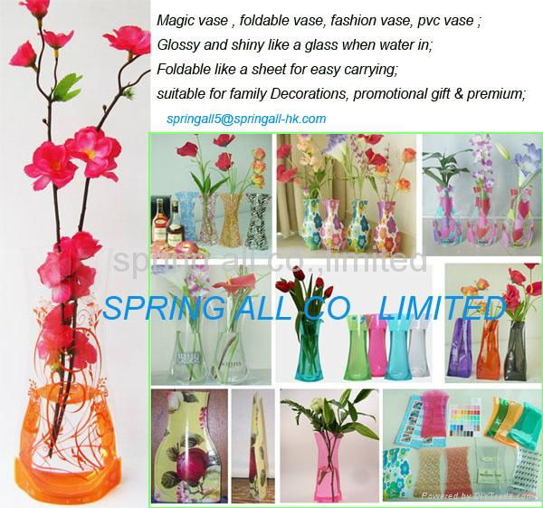 Promotional pvc vase