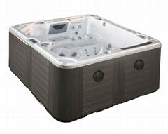 5 Persons Confortable Zone Acrylic Massage Bathtub Jacuzzi Spa