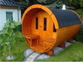 Fashion Barrel Solid Wood Sauna Room