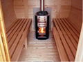 Fashion Barrel Solid Wood Sauna Room  5
