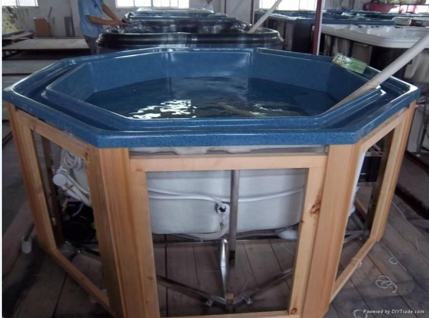 Special Shape 6Persons Acrylic Hot Tubs Whirl Pool Spa Bath With Overflow Water  4