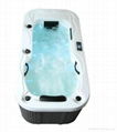 Acrylic New Design 1 Person Spa Hot Tub Spa 3