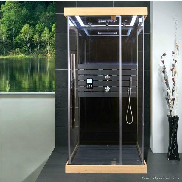1160*1600*2150mm Luxury 8mm Tempering Glass Massage Shower Rooms