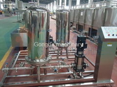 Membrane filter machine