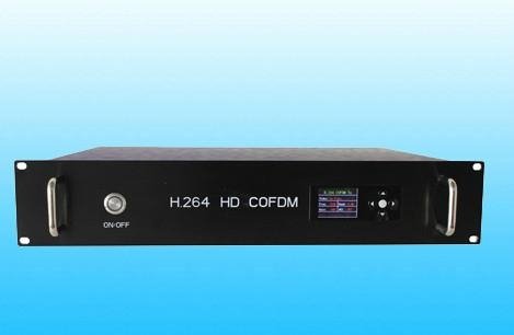 Vehicle-mounted HD Transmitter with COFDM Modulator