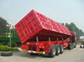 CHINA SINOTRUCK SIDE DUMPER TRUCK TRAILER