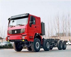 CHINA SINOTRUK SINOTRUK 8X8 ALL WHEEL-DRIVE TRACTOR TRUCK  226-380HP