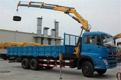 CHINA MACHINERY SINOTRUCK KNUCKLE BOOM TRUCK CRANE 10TON 