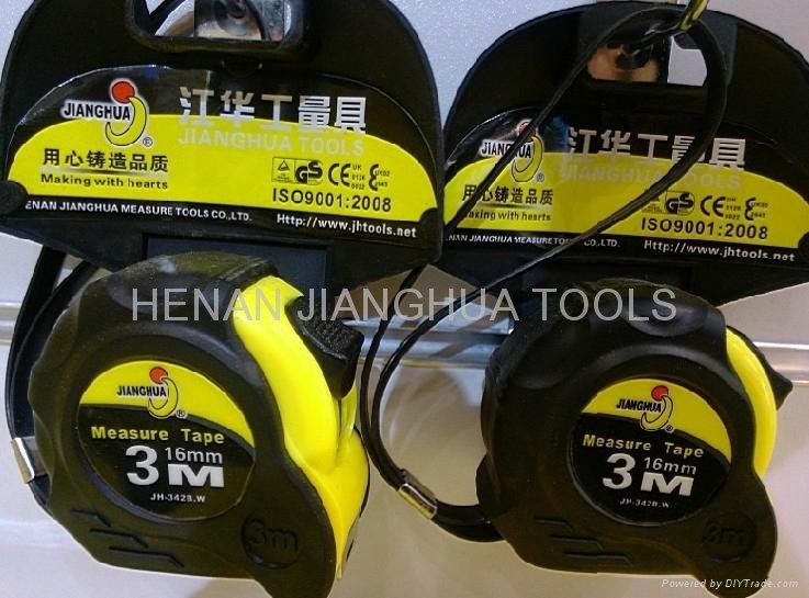 tape measure with PVC rubber coat 2