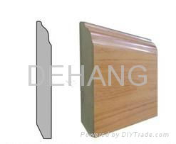 MDF skirting board for laminate floor 4