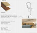 Laminate mdf flooring stair edge trim 2