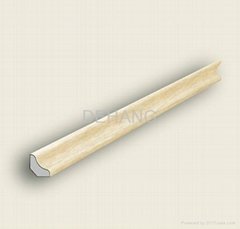 MDF baseboard scotia molding concave line for flooring decorative   
