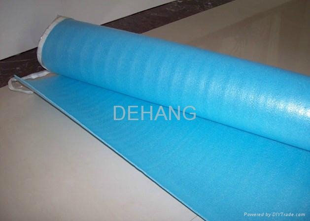 Laminated floor 2mm thickness Blue foam Underlayment 2
