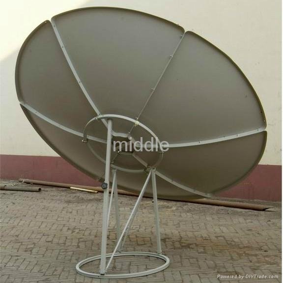 C band 180cm(1.8m) satellite dish antenna