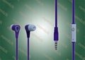 3.5mm Stereo Earphone with MIC for MP3 Mobile Phone 5