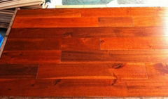 large leaf Acacia solid wood flooring