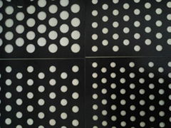 Perforated metal plate