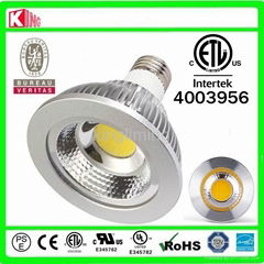 Dimmable 18W COB par38 led spotlight UL ETL CE ROHS