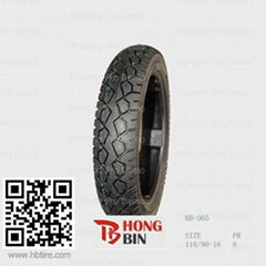 Motorcycle tyre 110/90-16