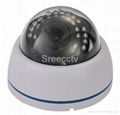2M IP indoor IR dome with fixed lens