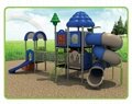 Children outdoor playround equipment with slide 3