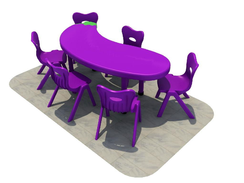 Cheap kid plastic table