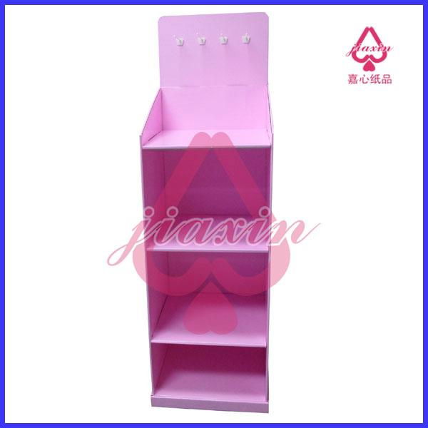 promotion product corrugated paper floor display racks