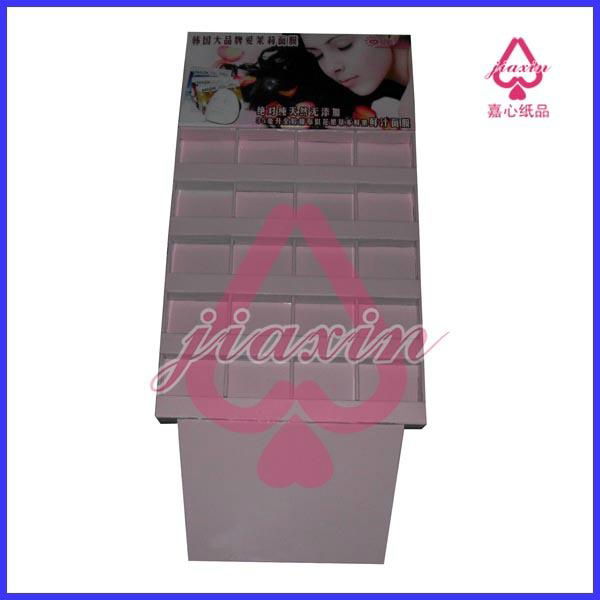 promotion product corrugated paper floor display racks 3