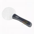 illuminited magnifier with plastic