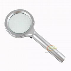 plastic magnifier with led light