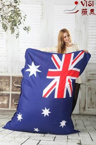 Fashion Flag print bean beg chair cover