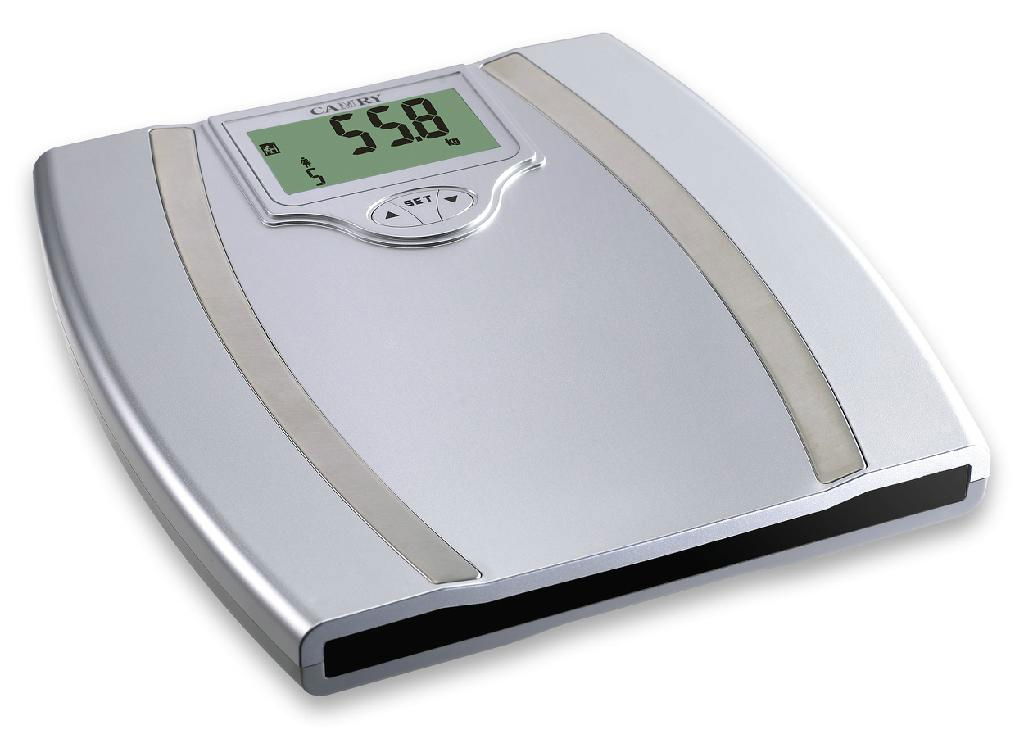 Camry Electronic Personal Body Fat Analysis Steel Platform For Bathroom 3