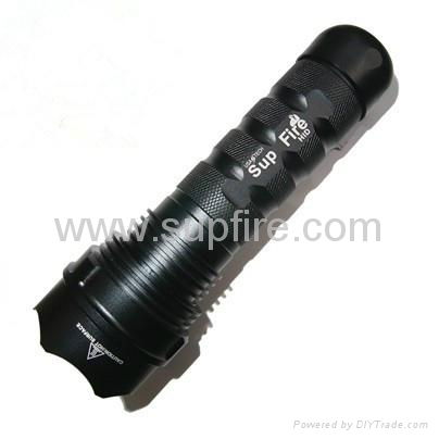 24W 1600lumen HID Flashlight