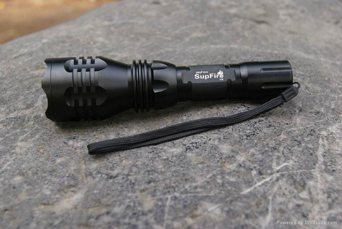 Aluminum Alloy Tactical LED Flashlight 2